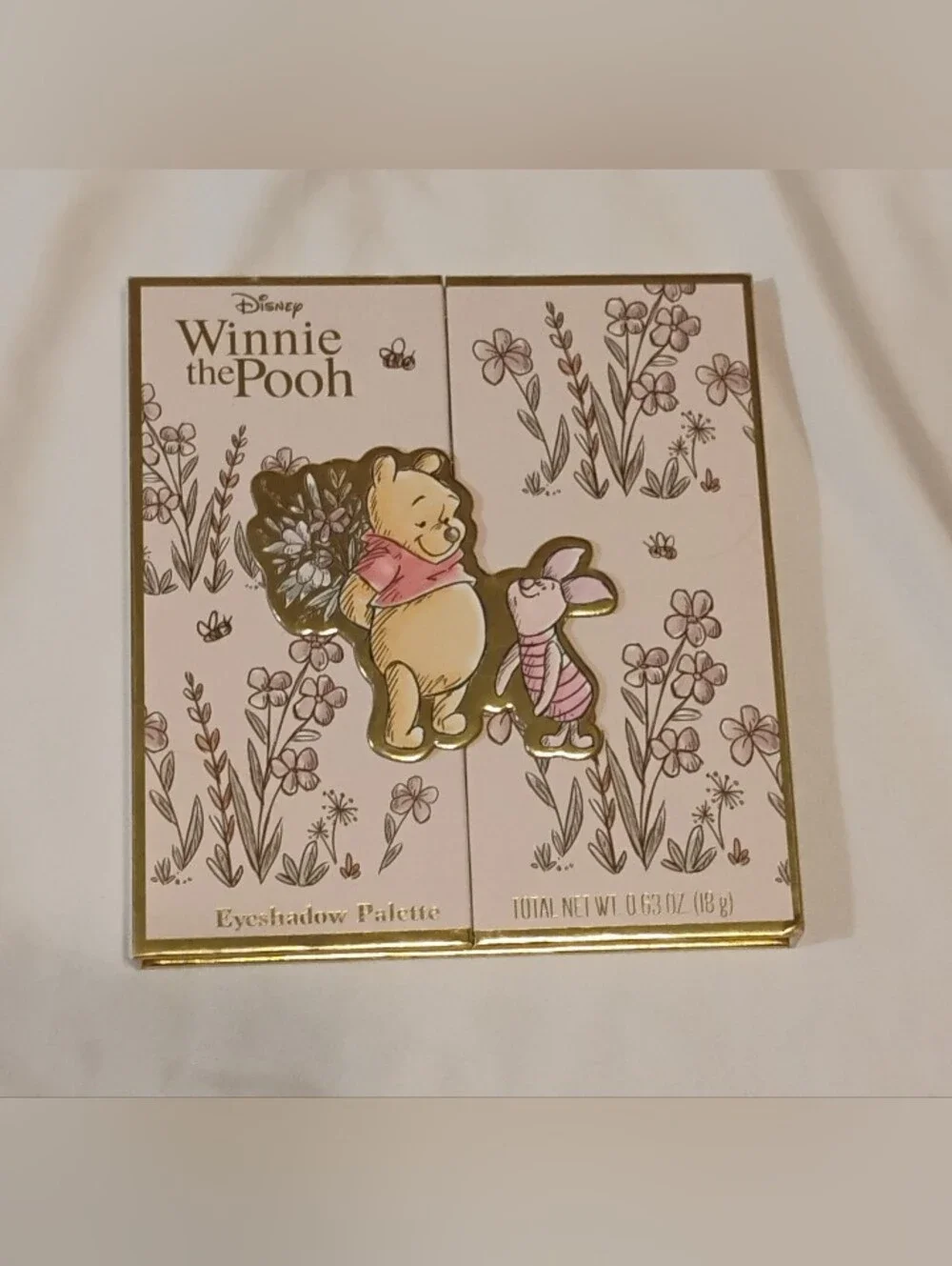 Winnie the Pooh Pink & Gold Eyeshadow Palette